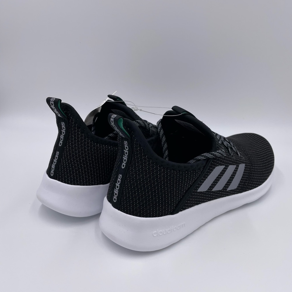 Adidas Cloudfoam Pure Black / White Womens Shoes - Picture 8 of 8